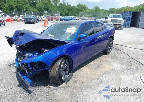 2022 Dodge Charger R/T из США, поврежденный, VIN 2C3CDXCT9NH232197